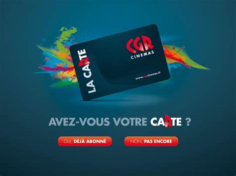 cgr cinémas la carte.